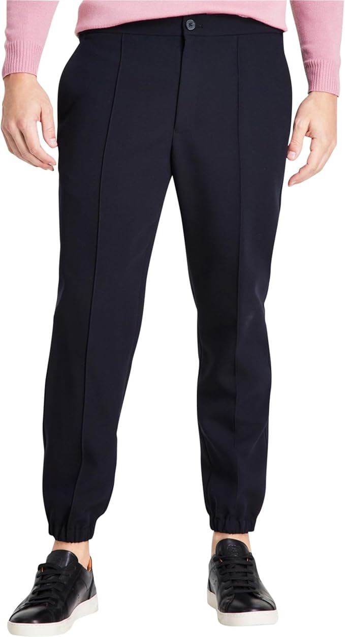 Alfani Mens Pintuck Jogger Pants
